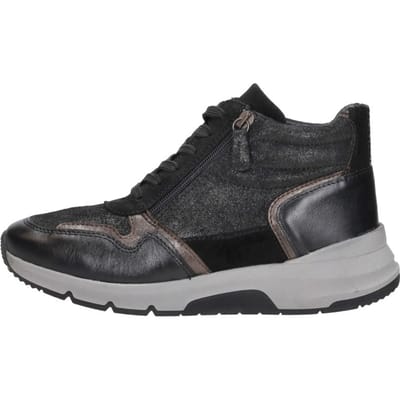 SUB55 Comfort Collection Jasmin 21 Veterschoenen Hoog - Zwart - Maat 36