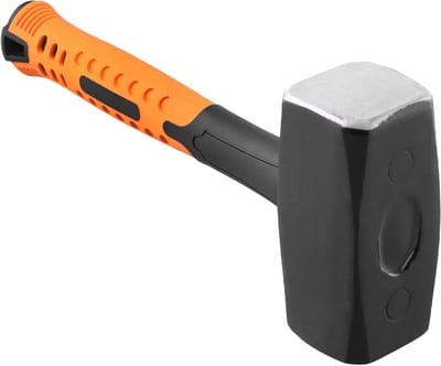 Krachtige 2kg Sledge Hammer met Carbon Stalen Kop en Ergonomische Grip voor Houtbewerking en Klussen in Huis