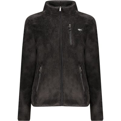 Noorwegen 1963 Zwarte Polyester Dames Sweatshirt