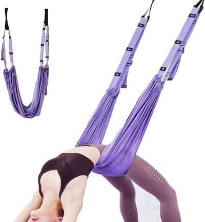 Dailygoods - Elastische band, zeer elastisch, voor yoga, fitness, krachttraining, gymnastiek, revalidatie, pilates, cheerleading, spagat