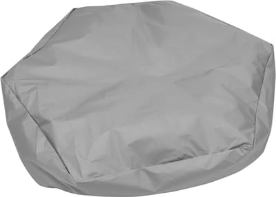 Zandbak Afdekhoes - Zandbak Dekzeil - Zandbak Beschermen - Waterdicht Oxford Doek - 140 x 110 x 20 cm - Grijs