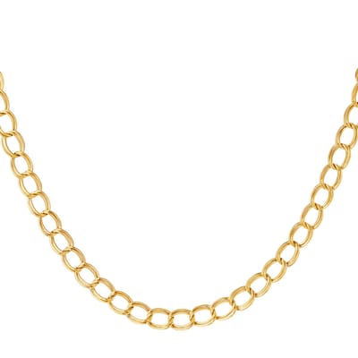 Stainless Steel Necklace - Yehwang - Schakelketting - 39 + 5 cm - Goud