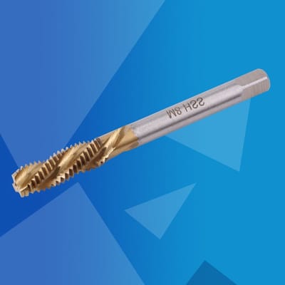 Set van 5 Spiral Taps voor Schroefdraad M3 M4 M5 M6 M8 - HSS Tapping Tool voor Precisie Boren en Draadbewerking
