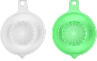 Benson Compacte citruspers - met opvangbak en schenkmond - 14 x 18 x 7 cm - mix
