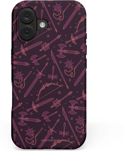 Casetastic hoesje geschikt voor Apple iPhone 16 - MagSafe - Dubbellaagse bescherming - Morgenster - Fashion Case - Donkerblauw Donkergrijs