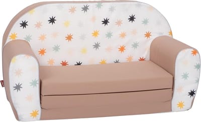 Kinderbank - Zitje voor kinderen - Ontspannen en spelen - Uitklapbaar en lichtgewicht - 42 x 81 x 42 cm
