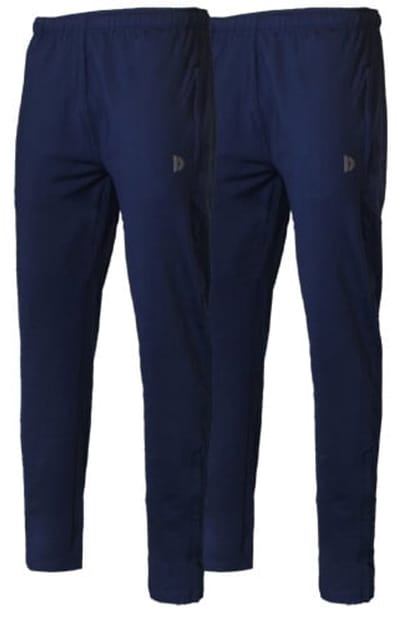 2-Pack Donnay - Power stretch trainingsbroek (Anton) - Sportbroek - Heren - Navy (010) - maat S
