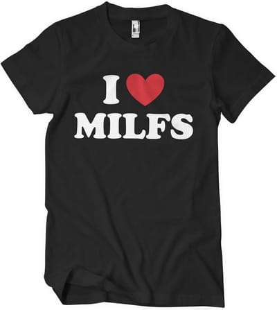 Hybris T-shirt I Love Milfs T-shirt SH-1-16077-H58-14