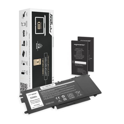 Movano Premium - Bateria - Dell Latitude 5289 7390 2-in-1 - Hoge Capaciteit