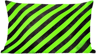 Sierkussens - Kussentjes Woonkamer - 60x40 cm - Strepen - Schuin - Groen