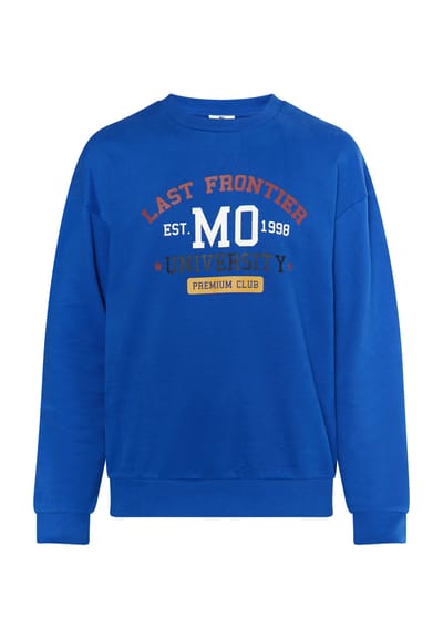 Mo Sweatshirt Heren KONING BLAUW