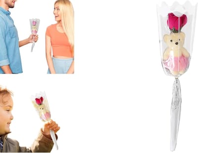 Zeep Rozenboeket - Kunstbloemen - Romantisch Cadeau - Handgemaakt Kunstenaarschap - 40 cm Lengte - Roze