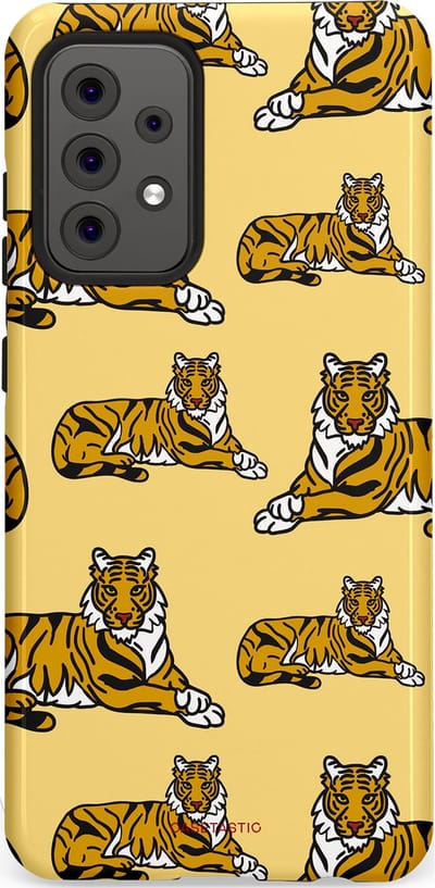 Casetastic Hoesje Geschikt voor Samsung A52 (4G/5G/s) - Stijlvolle Beschermende Duo-layer Case - Onzichtbare jager