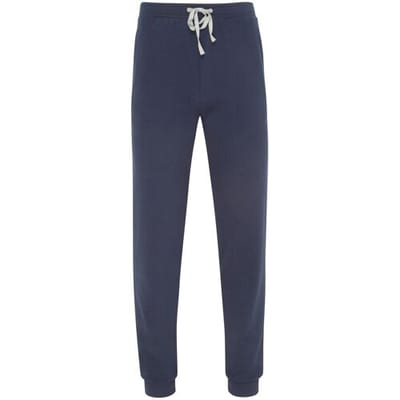 Heren joggingbroek met boorden blauw - Blauw - Maat - 48