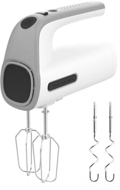 Gebakmixer 300 W met 5 snelheden en turbofunctie - Ideaal voor kneden en mixen