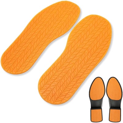 Dailygoody - Antislip Rubberen Volledige Zolen - Schoenrubberzoolreparatie - 32,2 x 12,5 cm - Geluidsreductie - Vervangende Zolen - Geschikt voor Scho