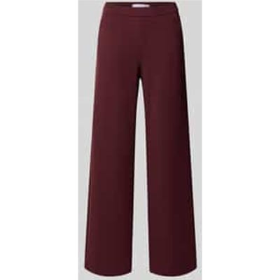 Wide leg broek met steekzakken, model 'Palina'