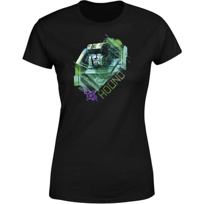 Transformers Hound Glitch Women's T-Shirt - Zwart - XS