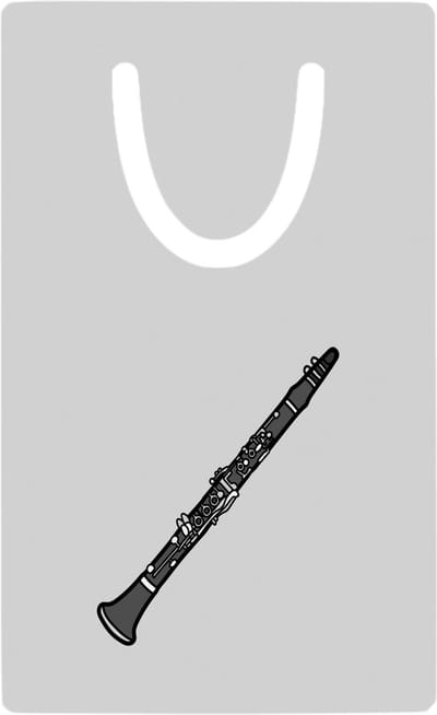 Hacebo® - Fluit metalen boekenlegger - Muziek - Muzikanten - Instrument - blaasinstrument - muzikanten Bladwijzer boekenleggers - 7.6 cm x 5cm