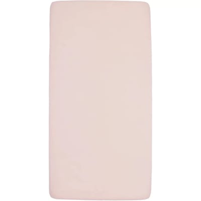 Meyco Baby Uni hoeslaken ledikant - soft pink - 60x120cm