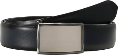 LLOYD Leren Riem Thin Leather Belt 3.5 W80 Marine Blauw