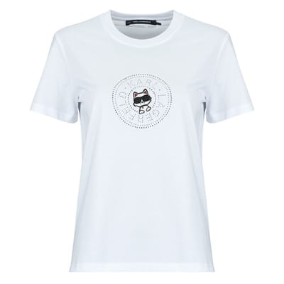 T-shirt Korte Mouw Karl Lagerfeld IKON RS CIRCLE T-SHIRT