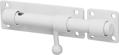 Veilige Deurslot met Hangslotopening, Robuuste RVS Constructie, 150mm Lengte, Ideaal voor Buiten- en Binnengebruik