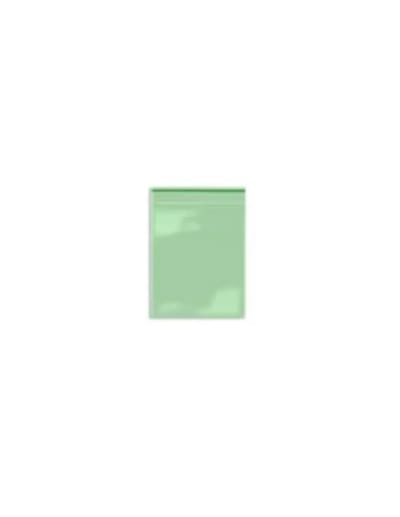 Gripzakjes Groen Transparant Gekleurd 100 Stuks 40 X 60 - 60 Micron