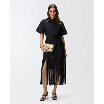 Pinko avigliano popeline jurk ss26