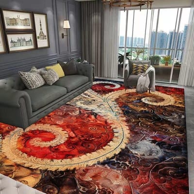 Noords Geometrisch Modern Kamerdecor Groot Vloerkleed voor Woonkamer Luxe Lounge Entree Mat Huisdecoraties Slaapkamer Tapijten 200*250cm