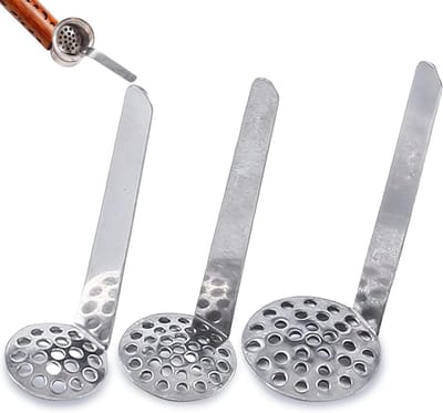 Set van 5 duurzame roestvrijstalen inhangzeefjes, fluitzeefjes van 12 mm, 15 mm en 18 mm tegen verstopping
