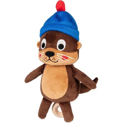 LUPILU 2-in-1 knuffeldier (Otter met muziek)