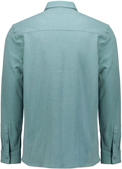 No Excess Shirt Jersey Twill Seablue Maat: S | Casual Overhemden Outlet | Heren | Blauw
