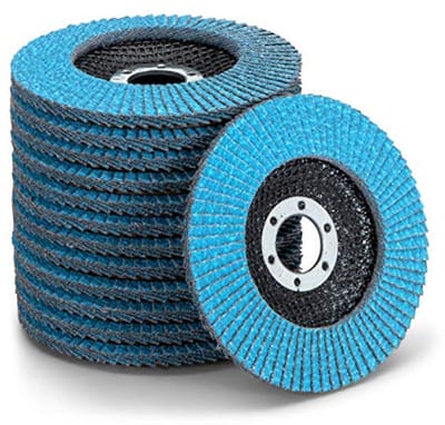 Professionele Lamellenslijpschijven 125 mm, Korrel 60 - Voor Metaal, Staal en Hout