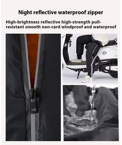 Winter Knie- en Beenbeschermers voor Elektrische Fiets & Motor – Verdikte Winddichte & Waterdichte Bescherming Tegen Kou – Thermische Beenwarmers Volledige Dekking voor Fietsers & Scooterrijders