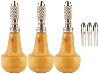 Dailygoods - 3 Sets Bankschroef met Vergrendelingsmondstuk voor Sieraden