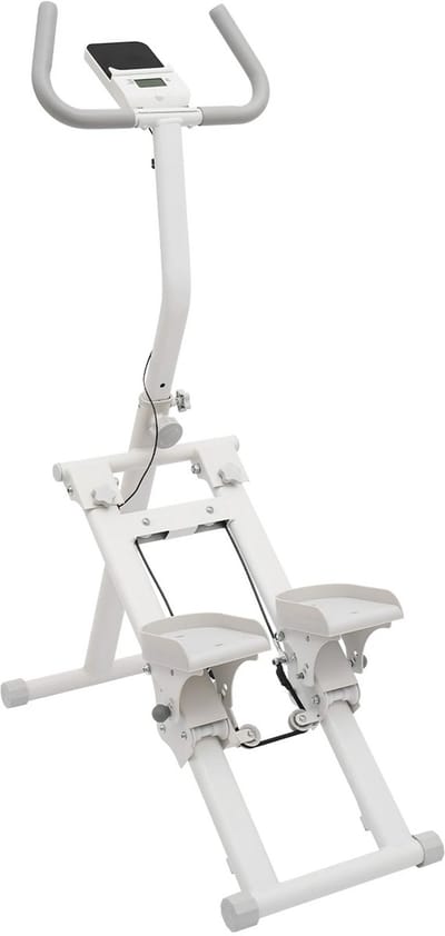 Paco Goederen® - Opvouwbare Stepper met LCD-scherm - Home gym fitnessapparaat - Thuis sporten - Cardio home trainer - Thuistrainer