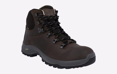 Hi-Tec Ravine Pro Leren Heren Bruine Wandelschoenen