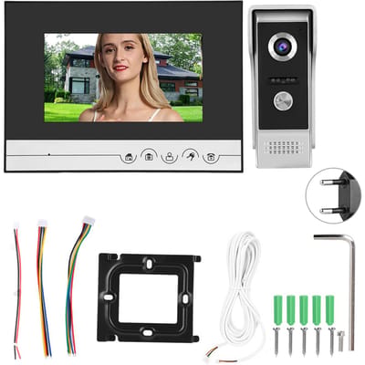7-inch TFT Video Intercom Deurtelefoon Systeem Intelligente Toegang Deurcamera 110°240V