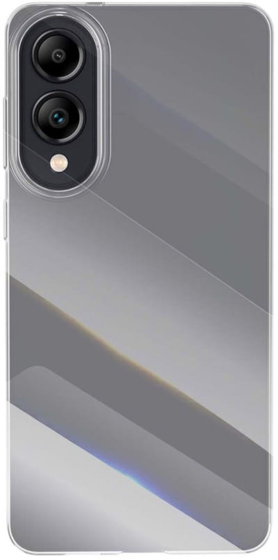 Bigben Connected, Hoesje geschikt voor Samsung Galaxy S25 Edge - 2-in-1 Set Flexibel met Tempered Glass, Transparant