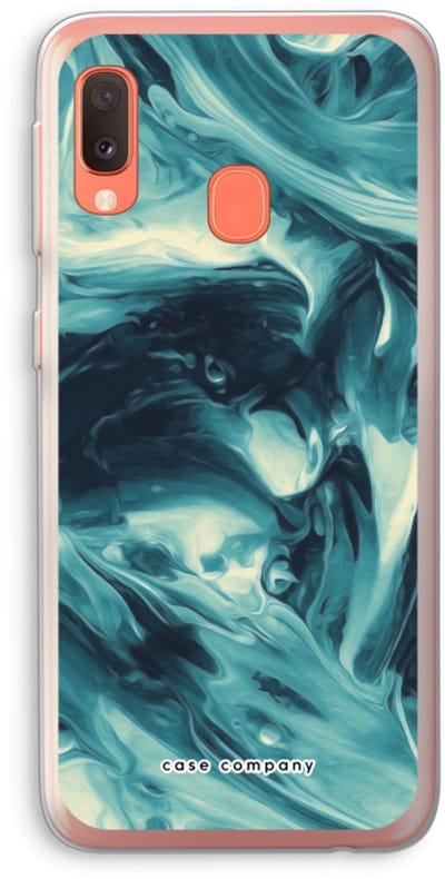 Case Company® - Hoesje geschikt voor Samsung Galaxy A20e hoesje - Dreaming About Whales - Soft Cover Telefoonhoesje - Bescherming aan alle Kanten en Schermrand