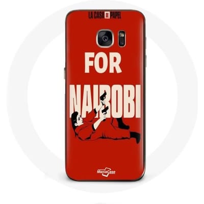 Samsung Galaxy S7 hoesje La casa de papel Nairobi tekening