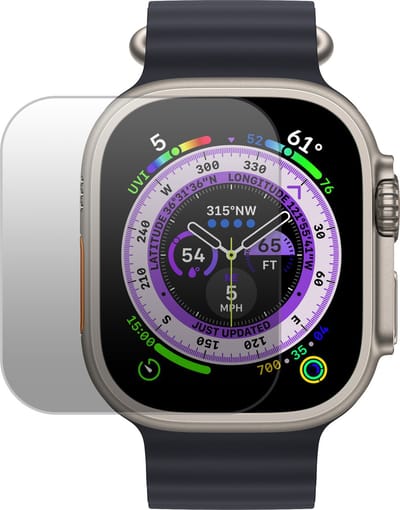 Screenprotector Geschikt voor Apple Watch Ultra 2 Screenprotector Bescherm Glas Screen Protector - Screenprotector Geschikt voor Apple Watch Ultra 2 (49 mm) Gehard Glas