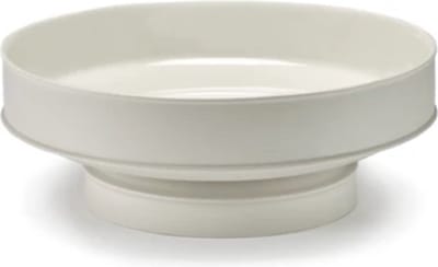 Serax Kelly Wearstler Dune schaal op voet D41cm H14.5cm alabaster