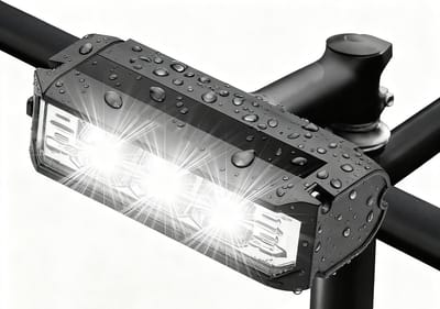 LED Fietsverlichting 1700 Lumen - Fietslamp USB Oplaadbaar - Fietsverlichting met Powerbank - Voorlicht MTB & Racefiets Verlichting - Waterdicht Fietslicht