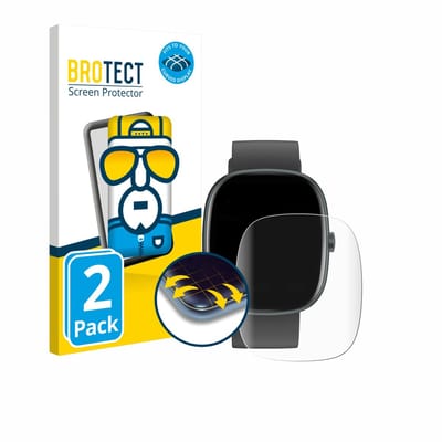 BROTECT - Screenprotector voor Huakua D3 1.85" - Folie Beschermfolie transparant volledig dekking - 2 Stuks