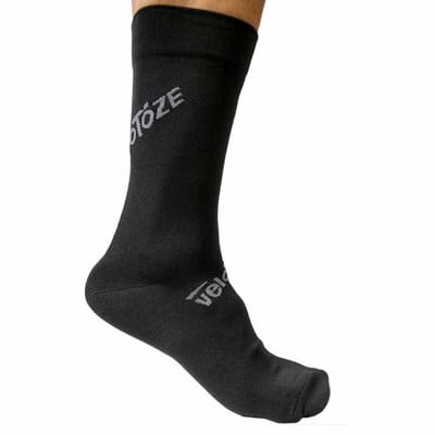 Velotoze Lightweight Crew Sokken Zwart EU 37-42 1/2 Man,Vrouw