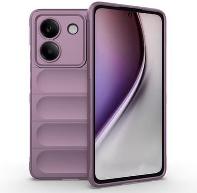 Coverup Hoesje - Geschikt voor Xiaomi Poco M7 Pro 5G Hoesje - Coverup Hands-On Rugged Back Cover - Paars