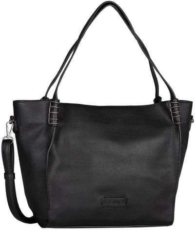 Gabor schoudertas Carmela Zip Shopper Black zwart