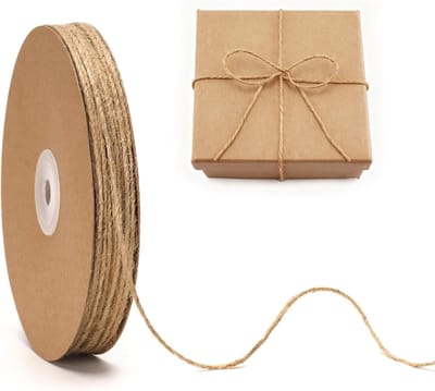 2 mm Dun Jute Touw Natuurlijk: 100 m Creatief Touw voor DIY, Tuinprojecten, Decoratieve Verpakkingen en Planten